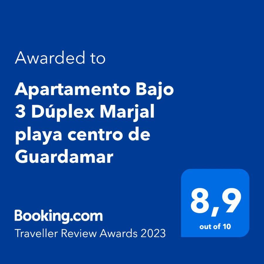Apartamento Bajo 3 Duplex Marjal Playa Centro De Guardamar Гвардамар-дель-Сегура Экстерьер фото